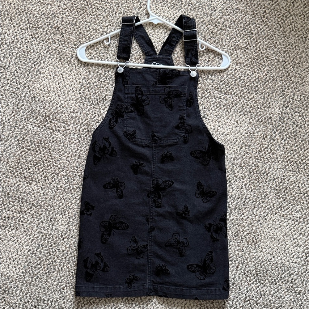 art class Black Butterfly Overall dress
